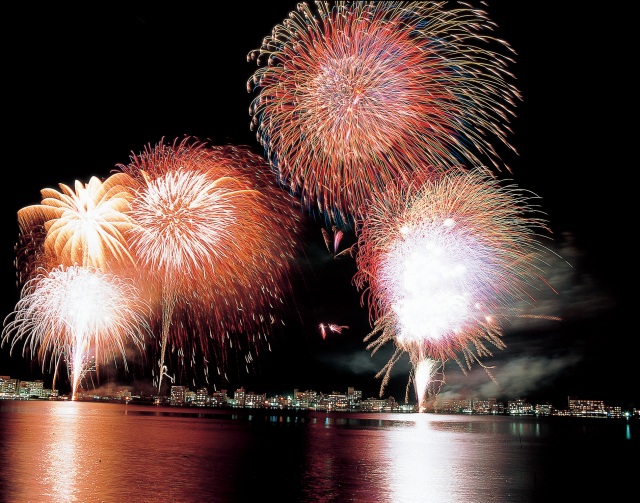片山津温泉 湯の祭り 花火