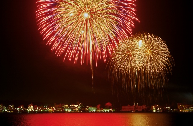 片山津温泉 湯の祭り 花火