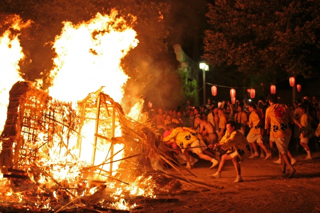 動橋 ぐず焼き祭り