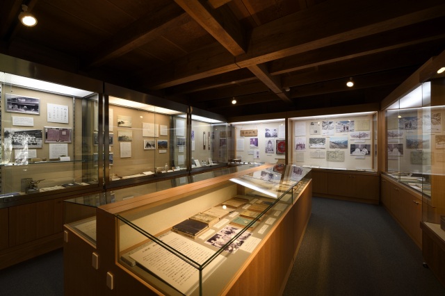 深田久弥 山の文化館 内観