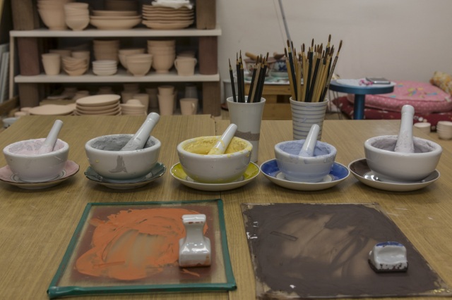 ギャラリーcoco 絵付け体験