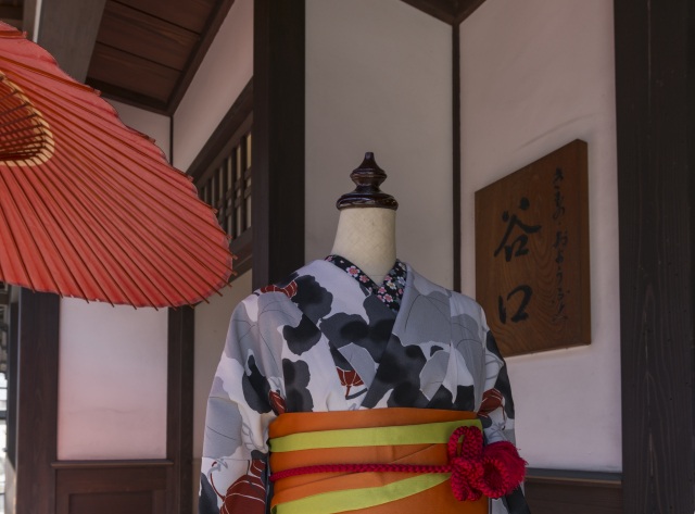 谷口呉服店 着付け体験