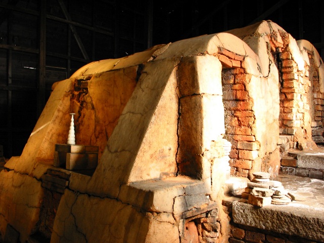 九谷窯跡展示館 内観