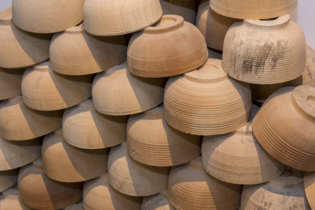 山中漆器 ろくろ挽き