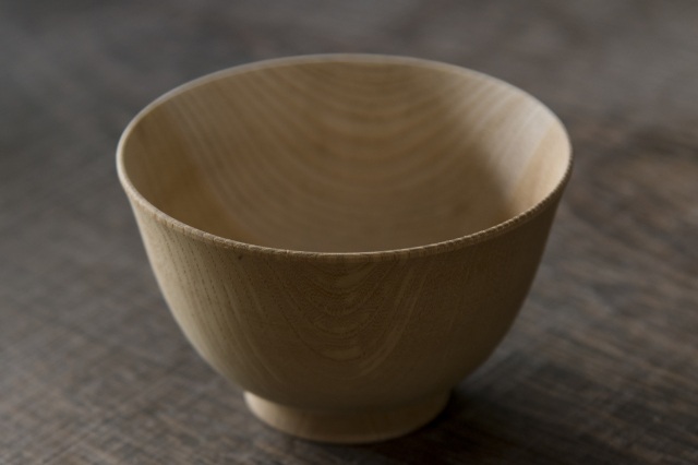 山中漆器 ろくろ挽き