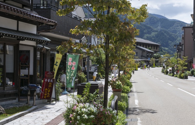 山中温泉 ゆげ街道