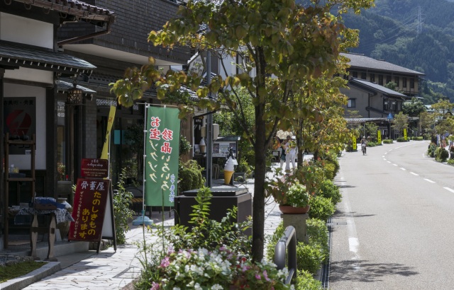 山中温泉 ゆげ街道