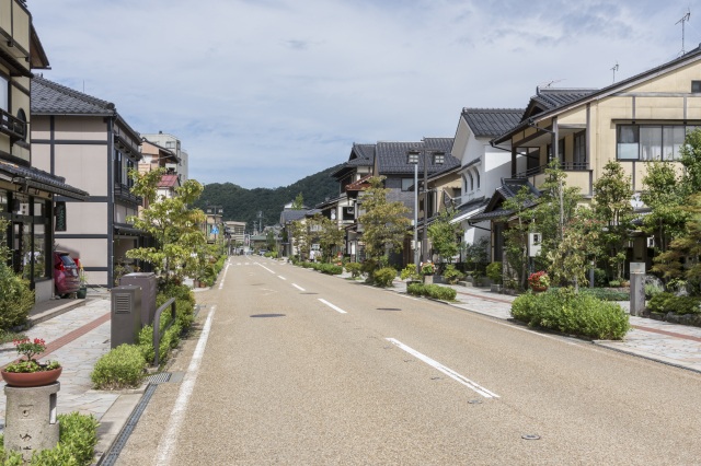 山中温泉 ゆげ街道