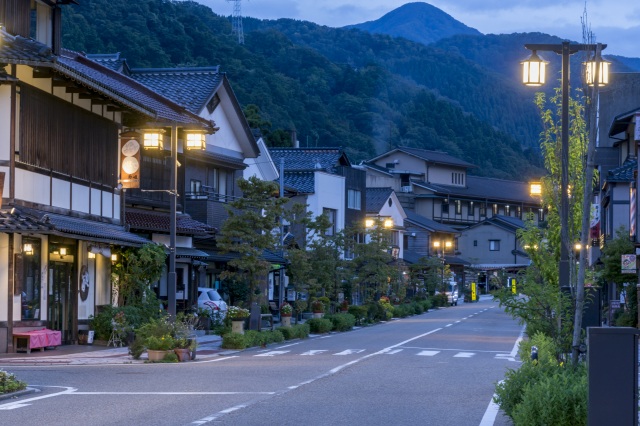 山中温泉 ゆげ街道