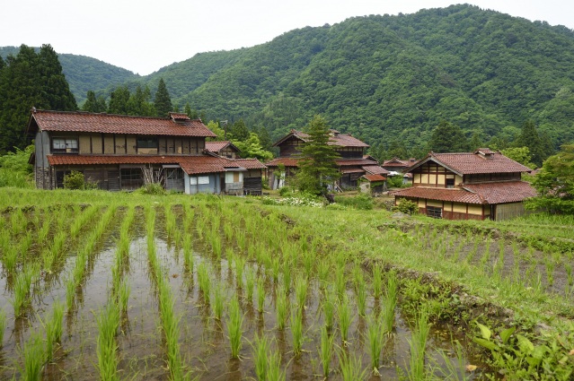 東谷地区 重要伝統的建造物群保存地区 大土