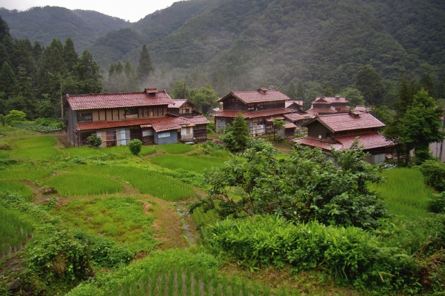東谷地区 重要伝統的建造物群保存地区 大土