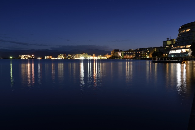 柴山潟 夜