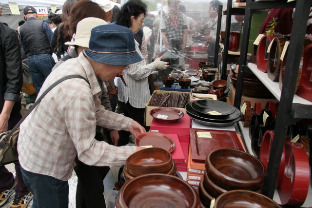 山中温泉 漆器祭り