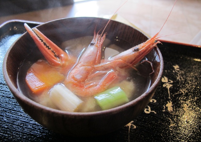 山中温泉かに汁大鍋