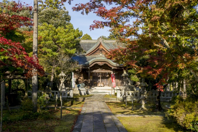 江沼神社 紅葉