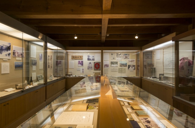 深田久弥 山の文化館 内観