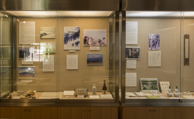 深田久弥 山の文化館 内観