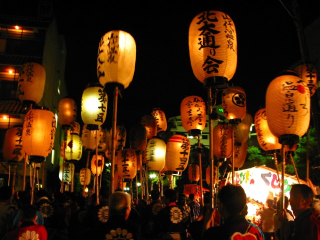 山代温泉 菖蒲湯祭り