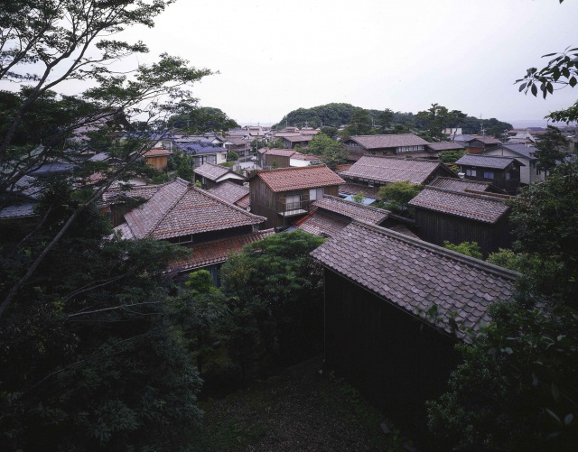 橋立の町並み