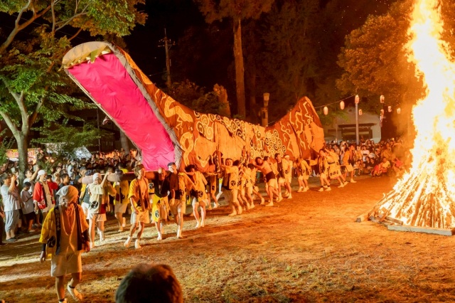ぐず炎上（振橋神社）